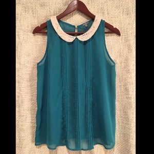 Charlotte Russe - “Peter-Pan” Collar Blouse